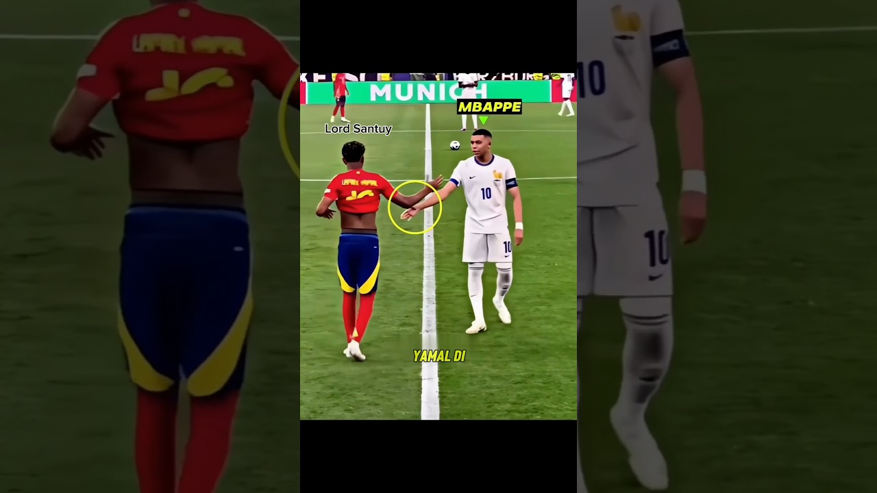 sikap respect dari mbappe