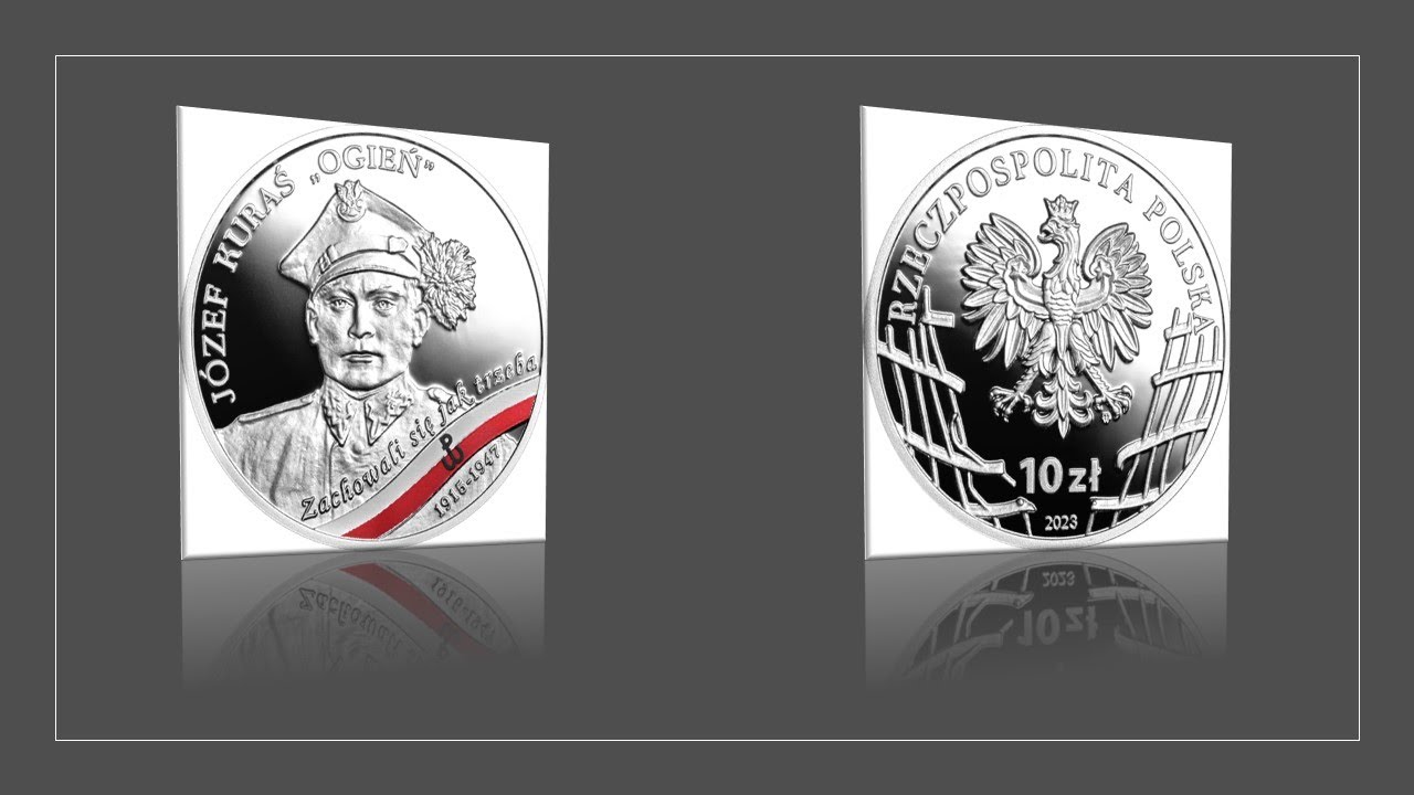 10 złotych 2023 - Józef Kuraś „Ogień”