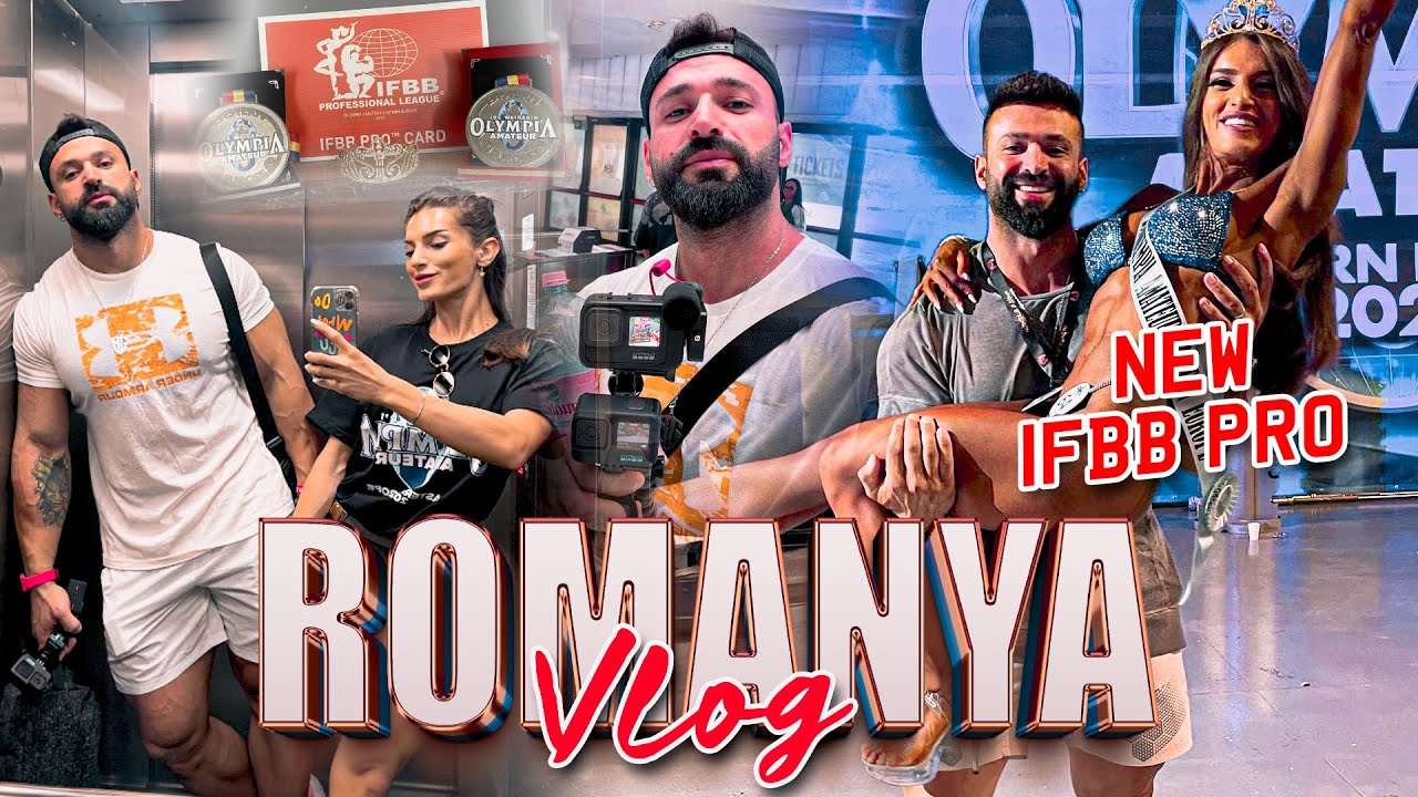 IFBB PRO @GulsahGorgulu  | ROMANYA VLOG