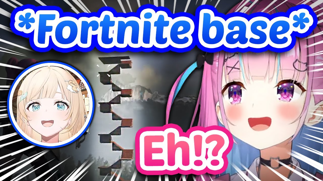Aqua Was Surprised By Iroha's Mysterious Tower In Palworld 【ENG Sub Hololive】
