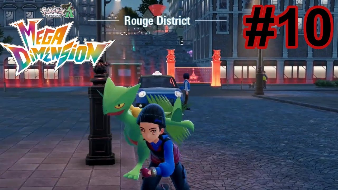 Прохождение игры Pokémon Legends Z-A Mega Dimension, часть 10: Долгое потерянное кольцо.