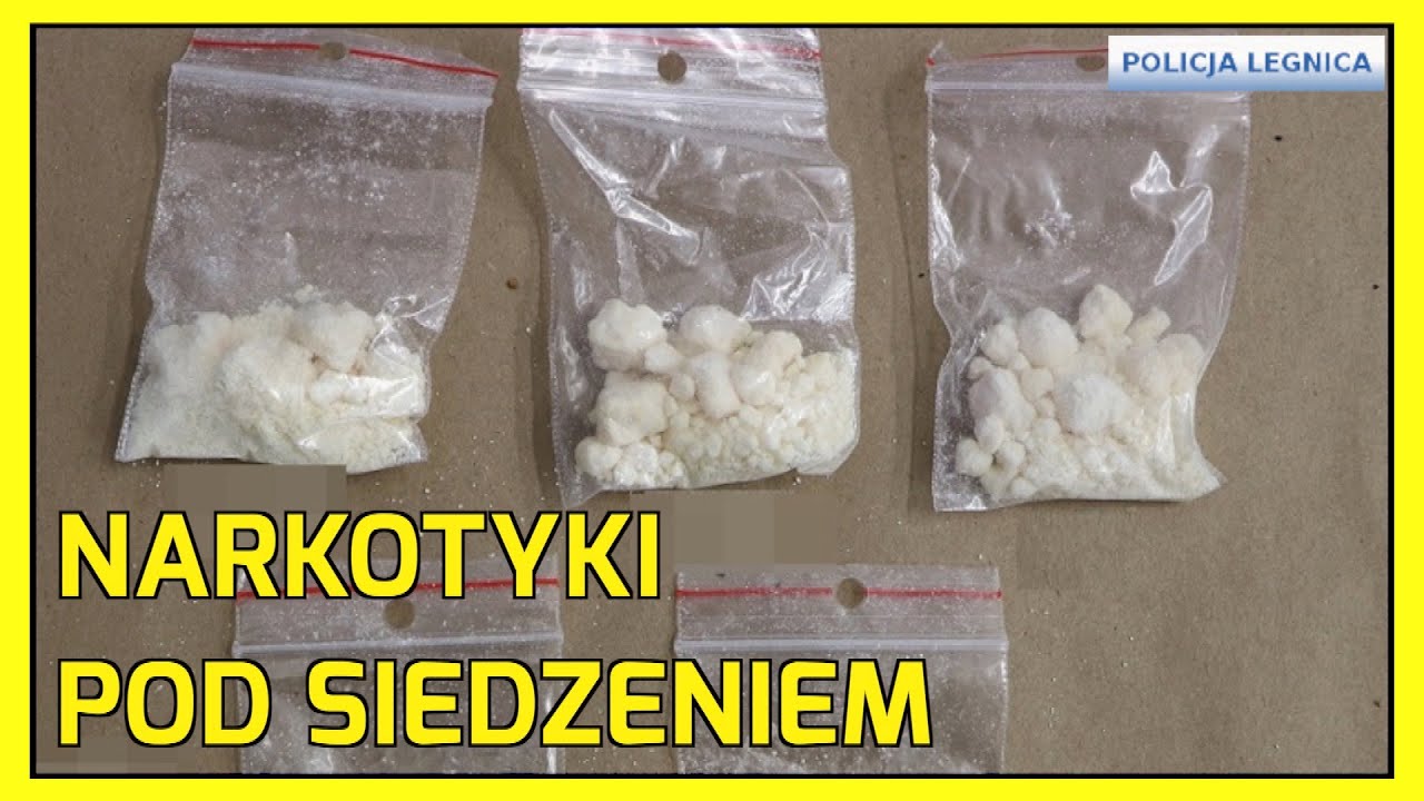 LEGNICA. Kilkaset porcji amfetaminy pod siedzeniem