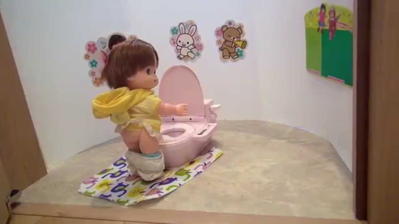 ぽぽちゃんのおしゃべりトイレにだれかがいるよ？【新商品】