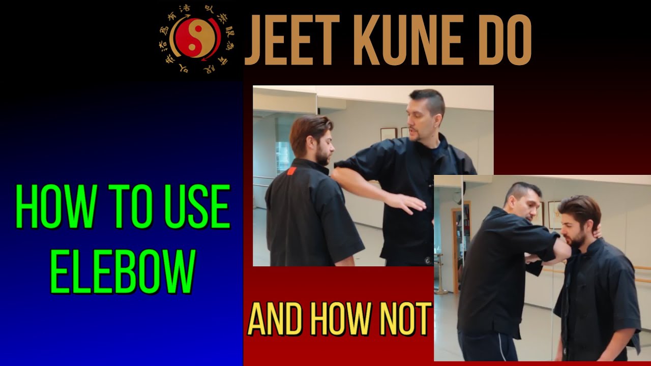 ELBOW STRIKES In Bruce Lee's Martial Art Jeet Kune Do