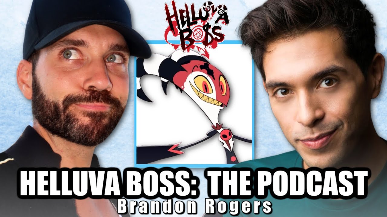 HELLUVA BOSS PODCAST! BLITZO, Vivziepop, Comic Cons (Brandon Rogers)