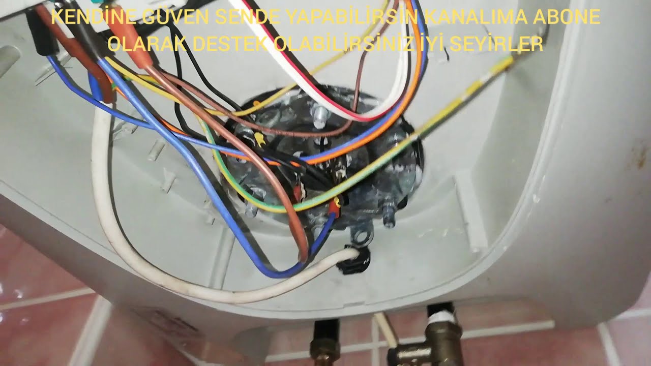 Arçelik Beko Demirdöküm termosifon rezistans değişimi