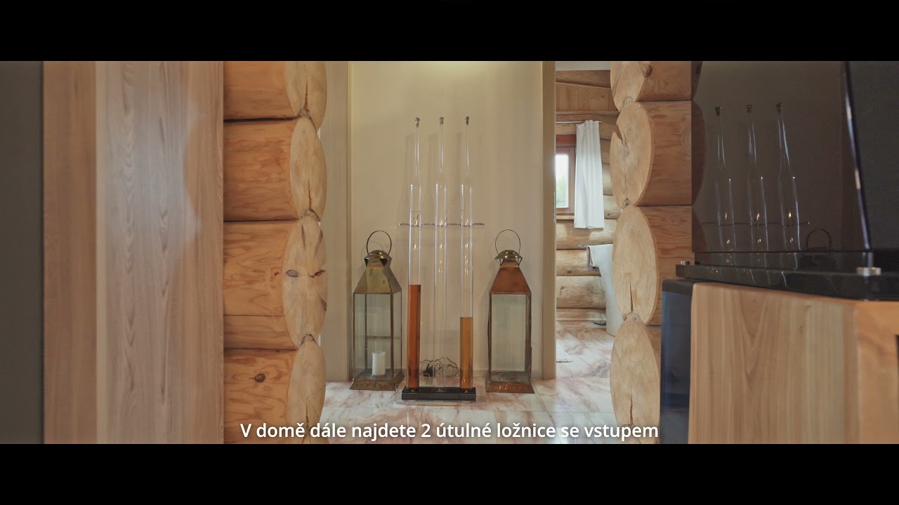 Unikátní srub na prodej