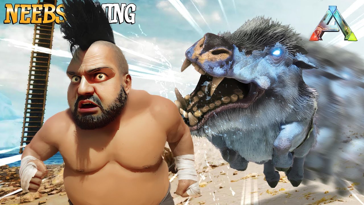 The Fastest Pig We’ve Ever Seen!!! - Ark Survival Ascended