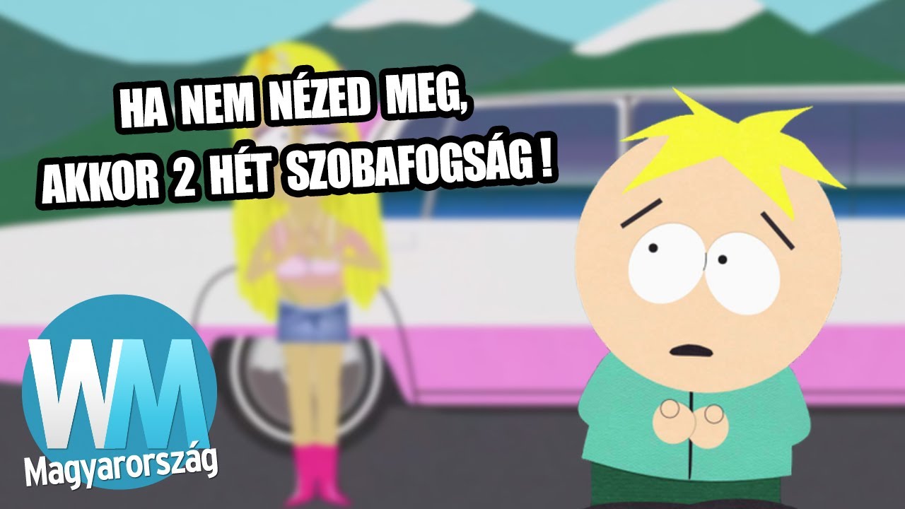 Top 10 szörnyű dolog, ami Butters-szel történt a South Parkban