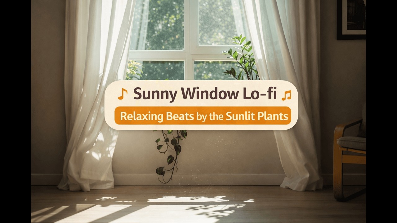 Sunny Window Lo fi Calm Morning Beats for a Peaceful Day