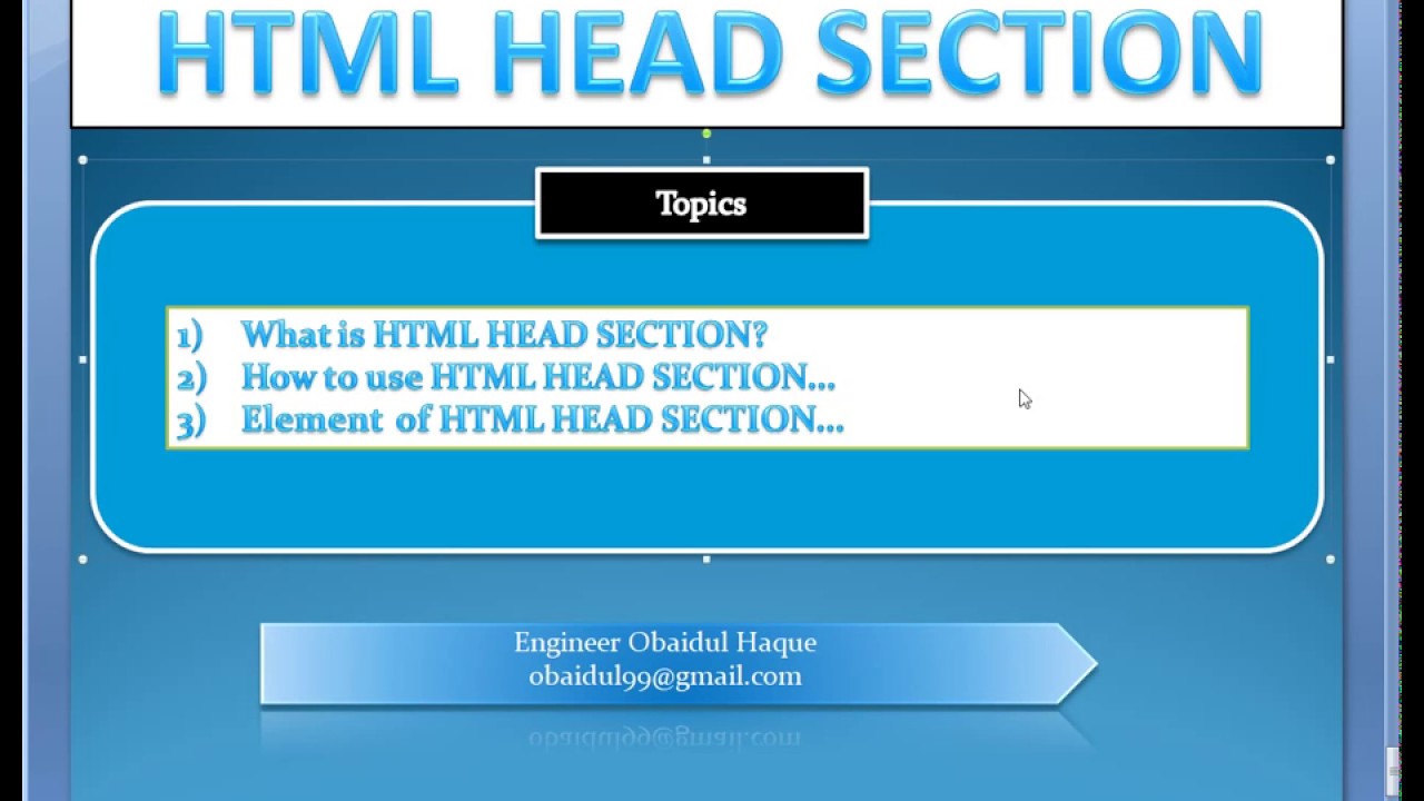 HTML Head Section Tutorial, #bangla #tutorials, html meta tag