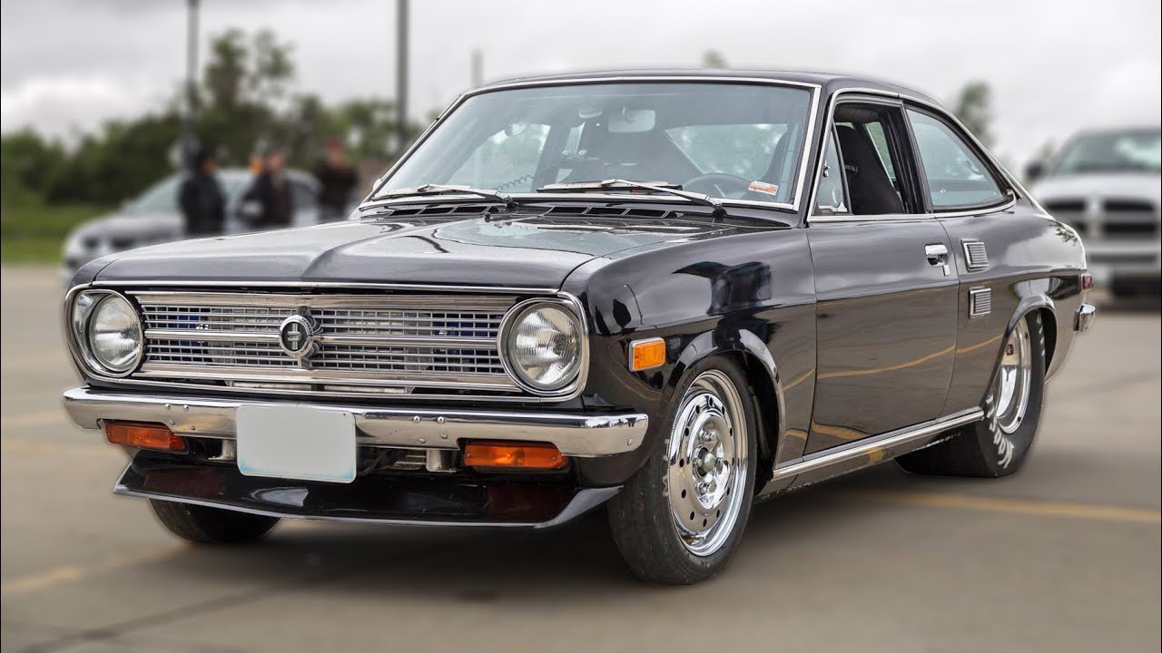 Datsun STREET RACES with FOUR SHIFTERS (Turbo Rotary!)