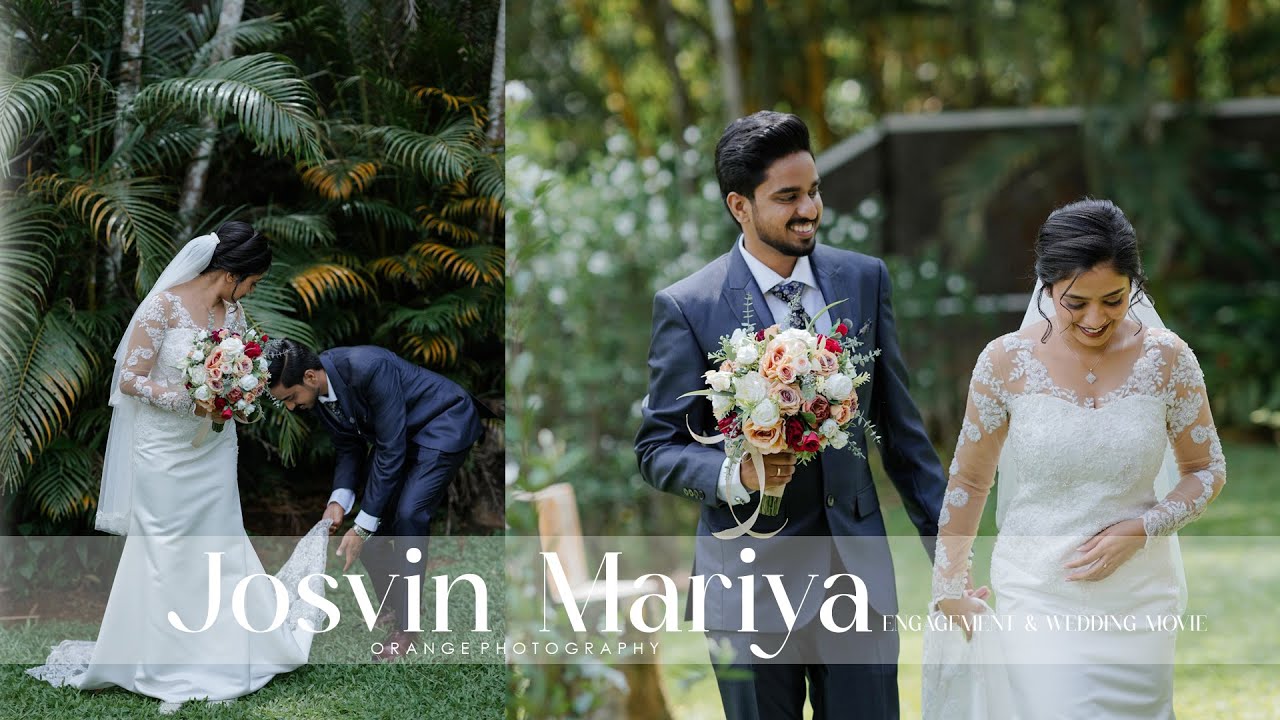 Kerala Christian Wedding Highlights 2025 l Mariya & Josvin l Golden Hour Song