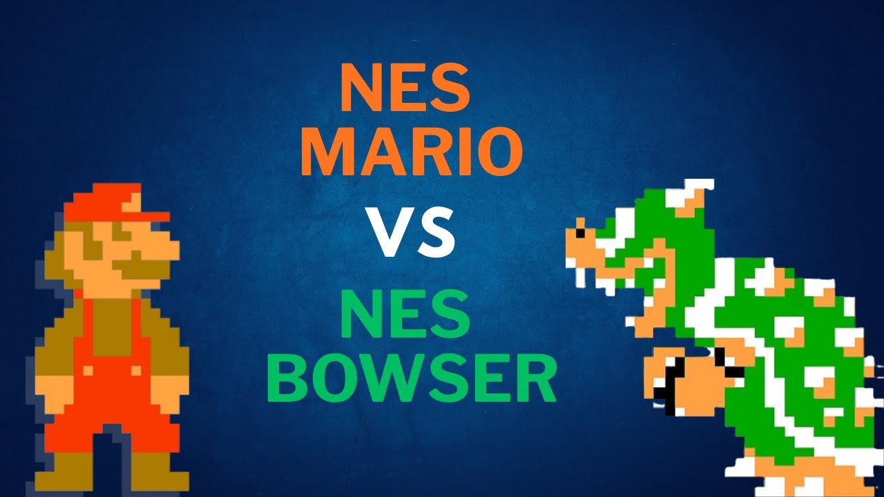 Nes Mario VS Nes Bowser - IKEMEN GO FIGHTS #91