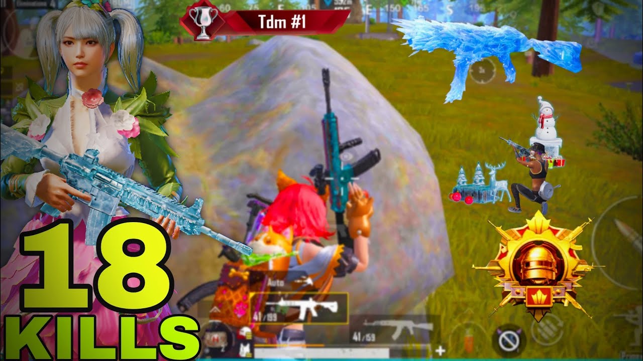 18 KILLS!😈 NEW MODE BEST AGGRESSIVE RUSH GAMEPLAY🔥Pubg mobile