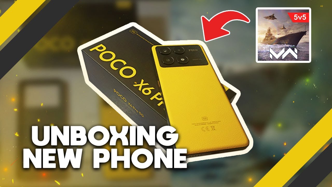 Unboxing my New Phone | Modern Warships