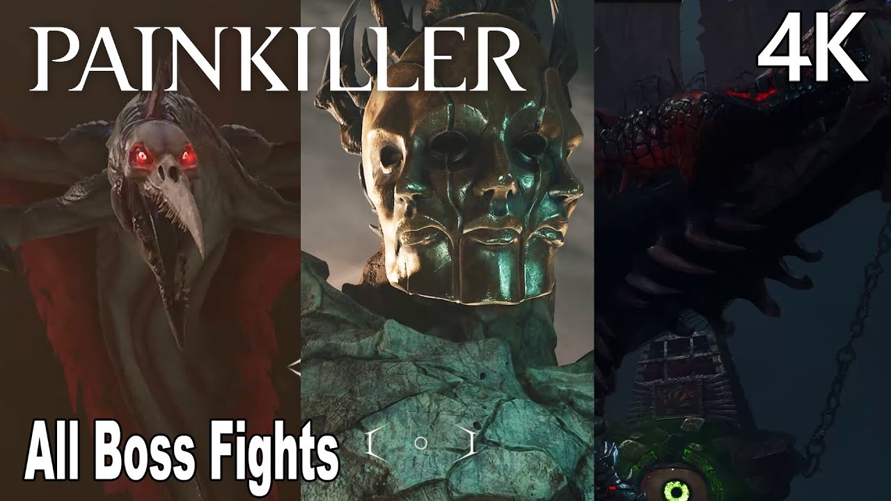 Painkiller Remake All Boss Fights 4K