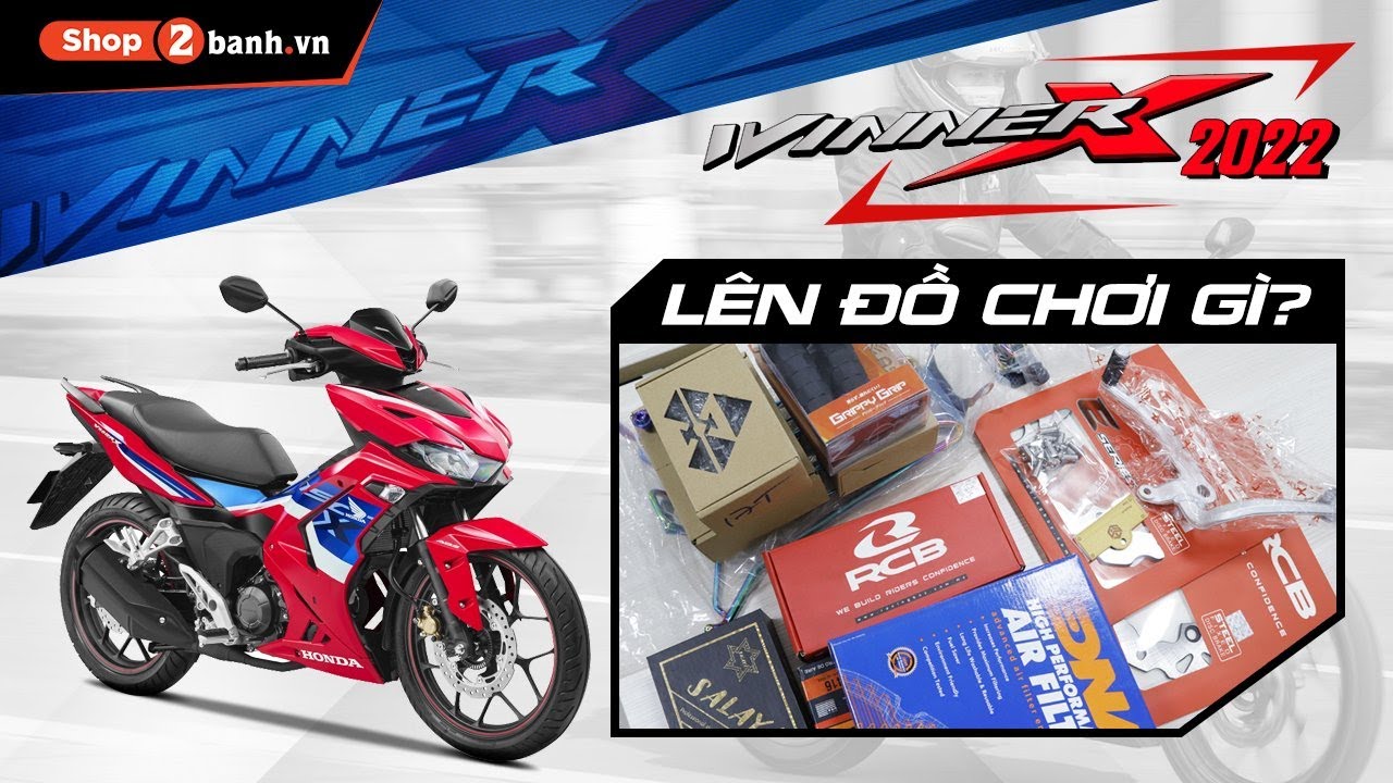 Tổng hợp phụ tùng đồ chơi xe mới nhất cho Winner X 2022
