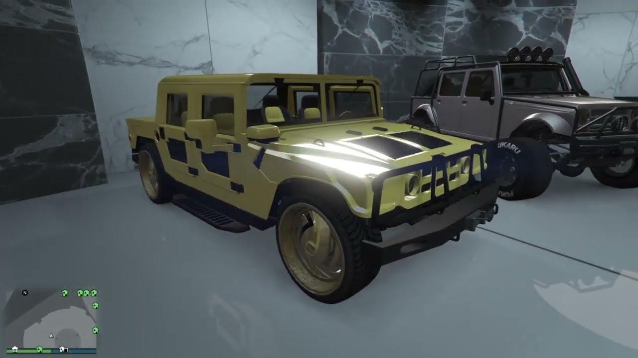 GTA 5 Online Modded Car Garage Showcase PS4