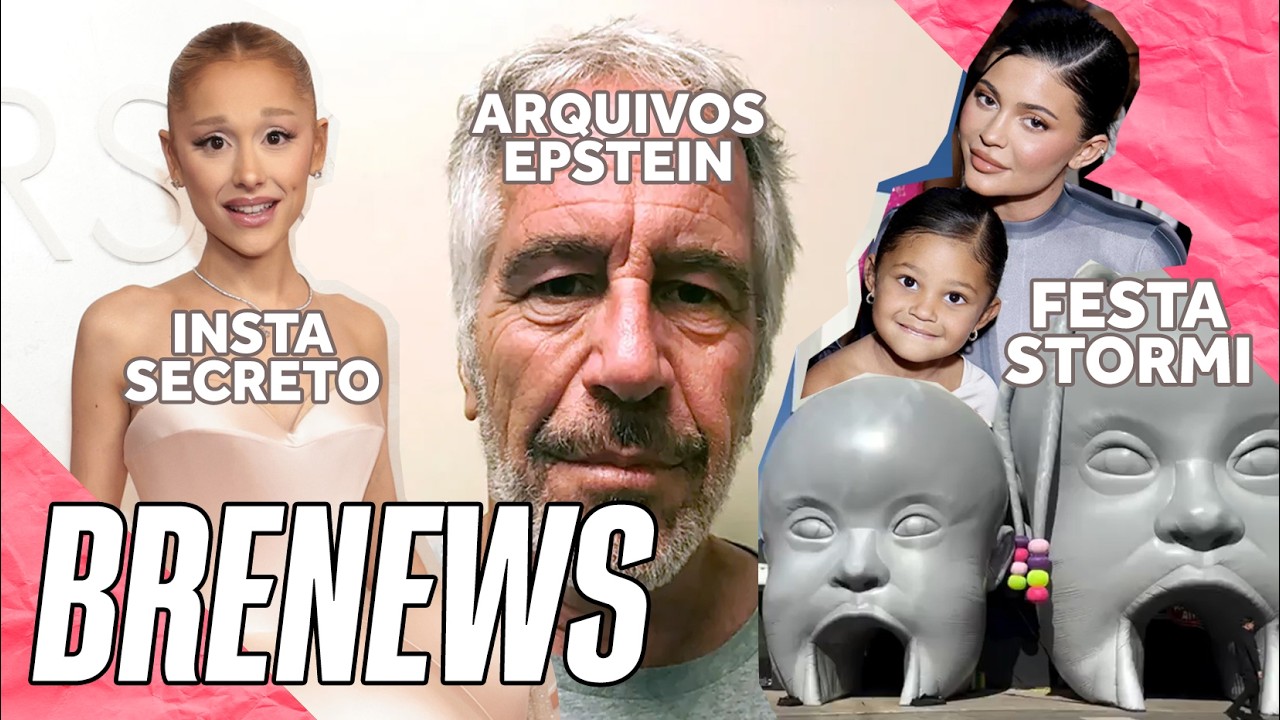 Instagram SECRETO de Ariana Grande, Arquivos EPSTEIN e Kylie Jenner dá FESTA pra Stormi e Aire