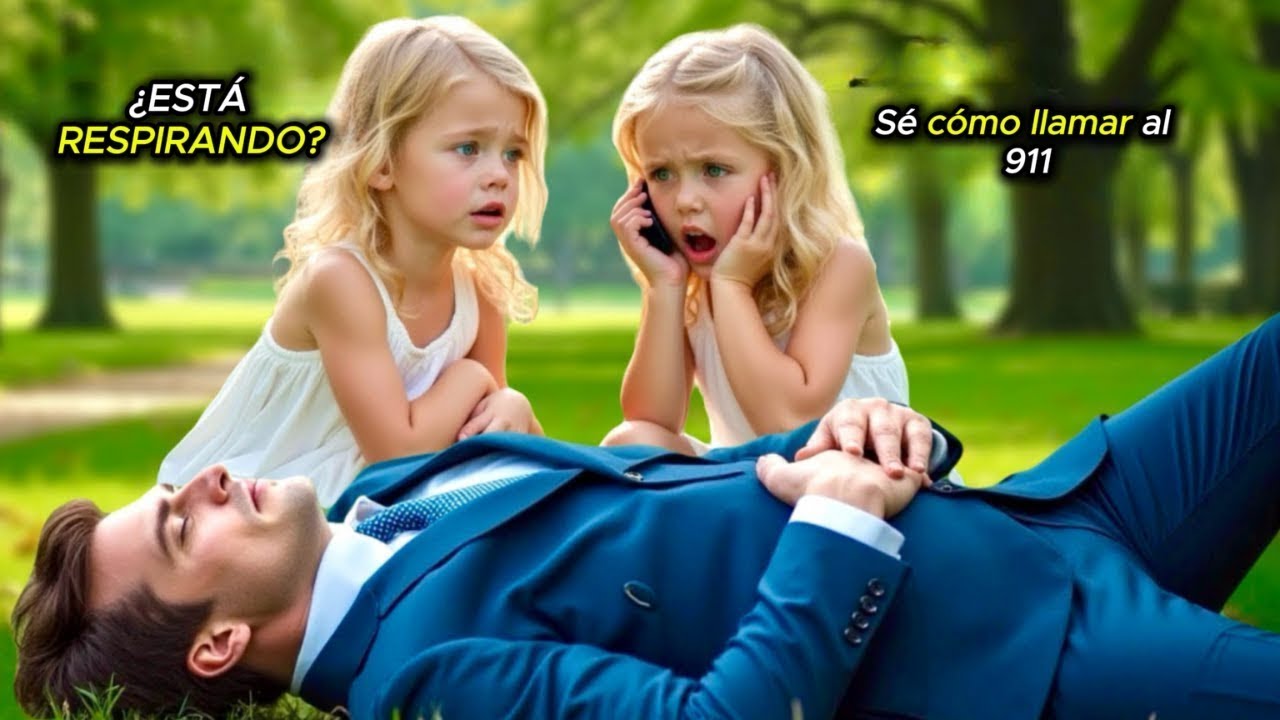 Dos niñas salvaron a un extraño sin saber que era un millonario   Historia real que cambia vidas