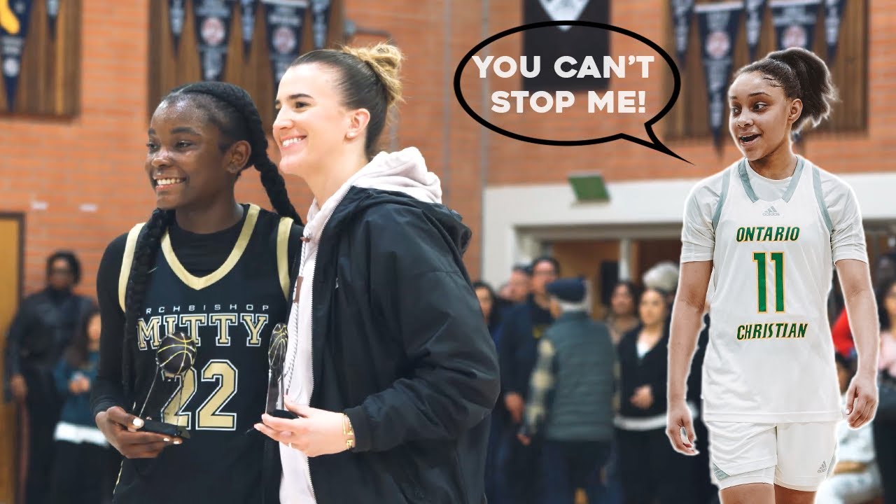 #1 5 Star Kaleena Smith Faces #1 team in the Country in Front of Sabrina Ionescu!!