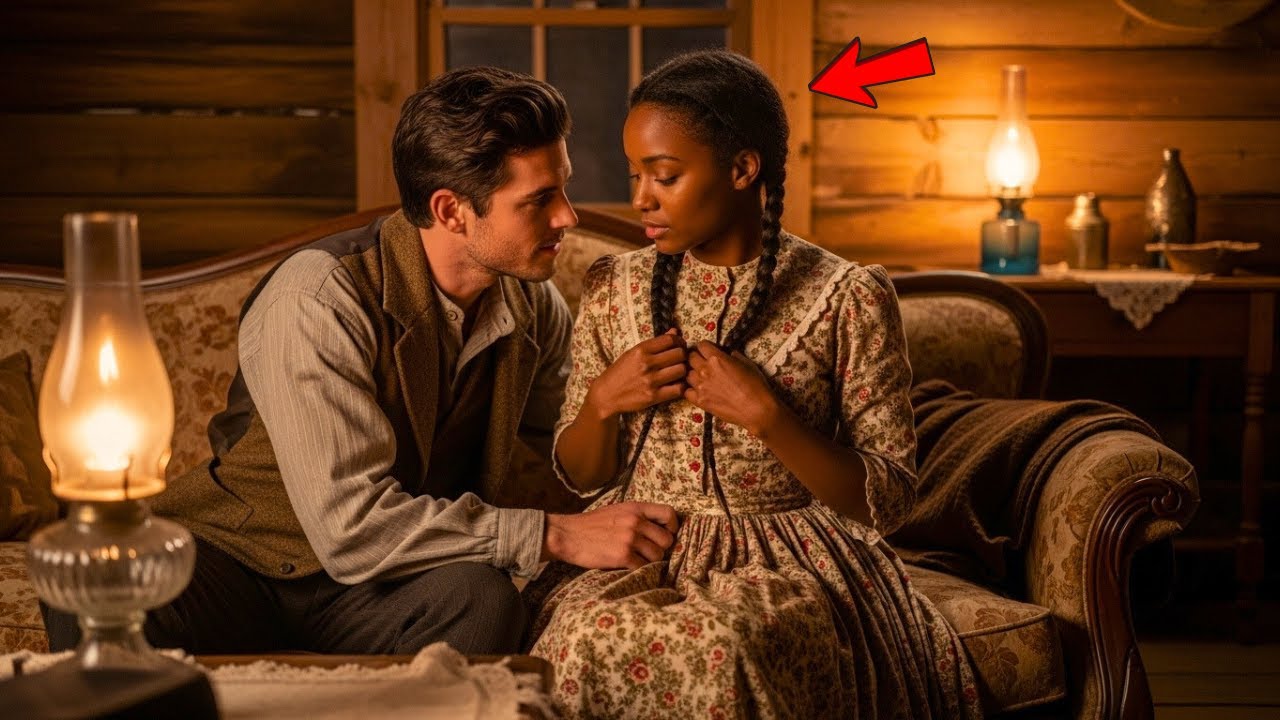 “You’ll Share My Bed Tonight,” Whispered The Untouched Black Woman, Hidden Away In His Ranch.