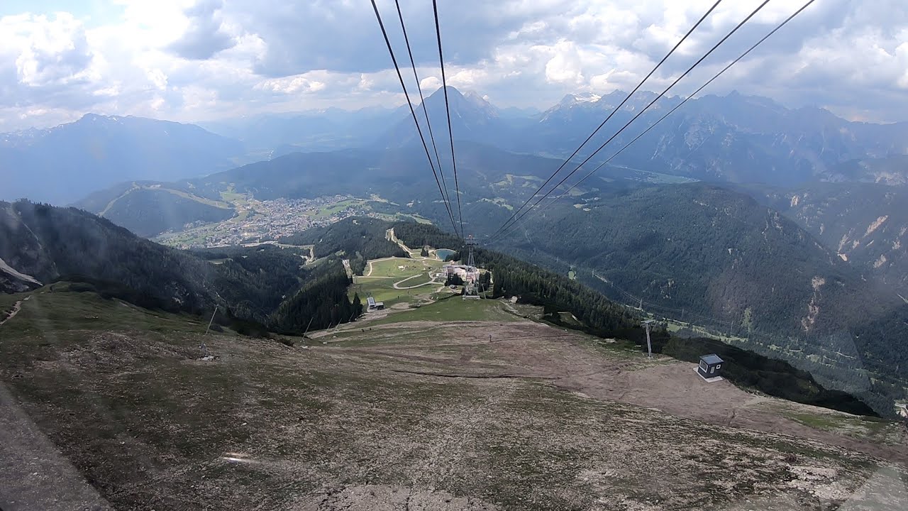 Steurer Seilbahnen Cable Car Jochbahn Down 2019 POV Onride