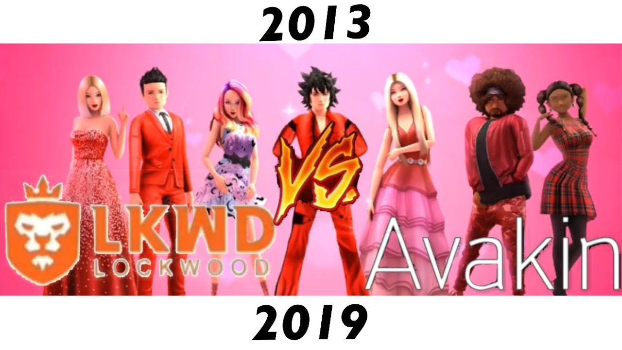 Avakin Life 2013 vs 2019