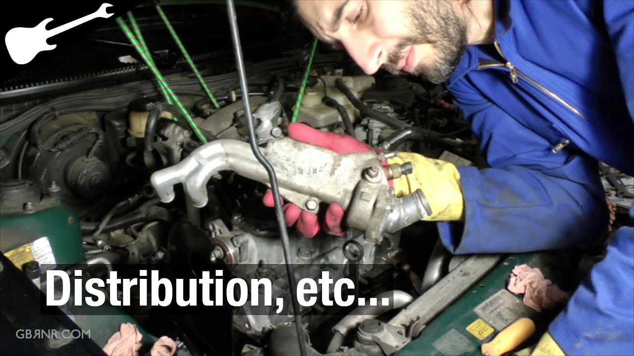 Remontage et Calage de la COURROIE de DISTRIBUTION ⚙️ Daewoo Espero  5/6