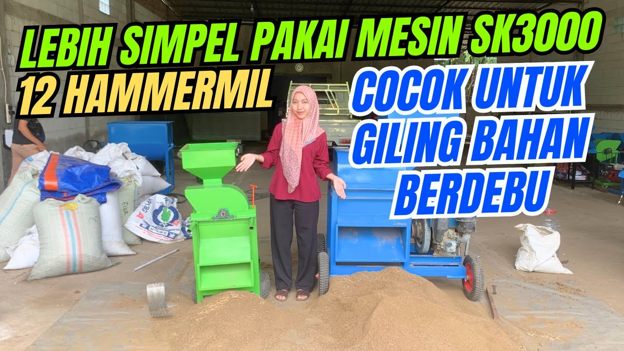 Tes Giling Kohe Dengan Mesin SK 3000 TERBARU Modif Lubang Output #mesingiling #mesingilingmurah
