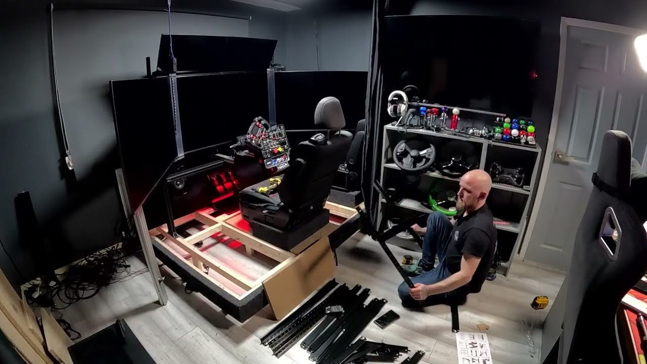 triple 50inch truck simulator build