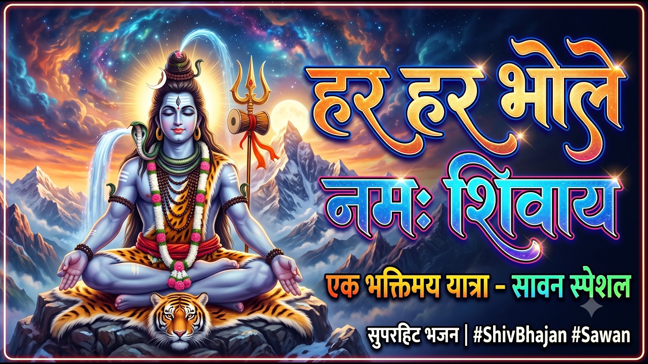 Shravan Maas Special Shiv Bhajan 2026 | Har Har Mahadev | ॐ नमः शिवाय |  Mahadev Bhakti Geet