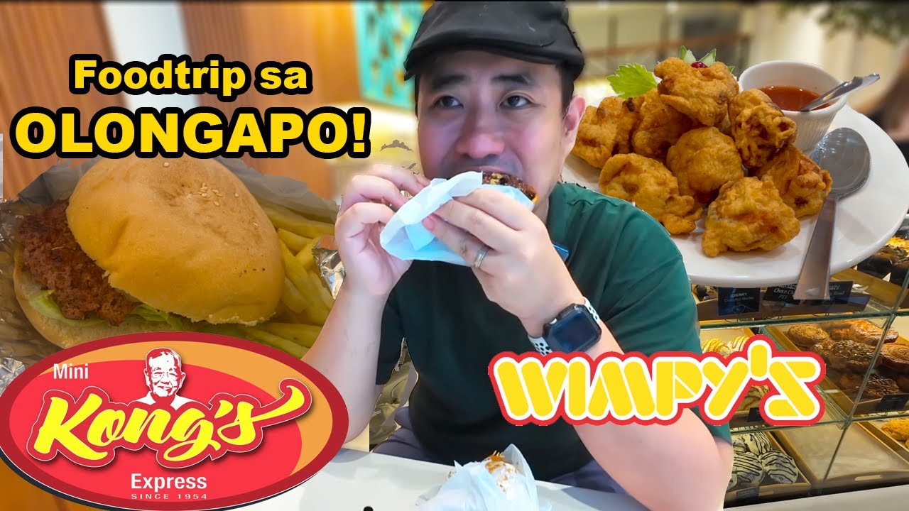 Foodtrip Sa Olongapo! Kong's Restaurant, Sefina's Bakery and Cafe, Wimpy's Burger & Ice Cream House