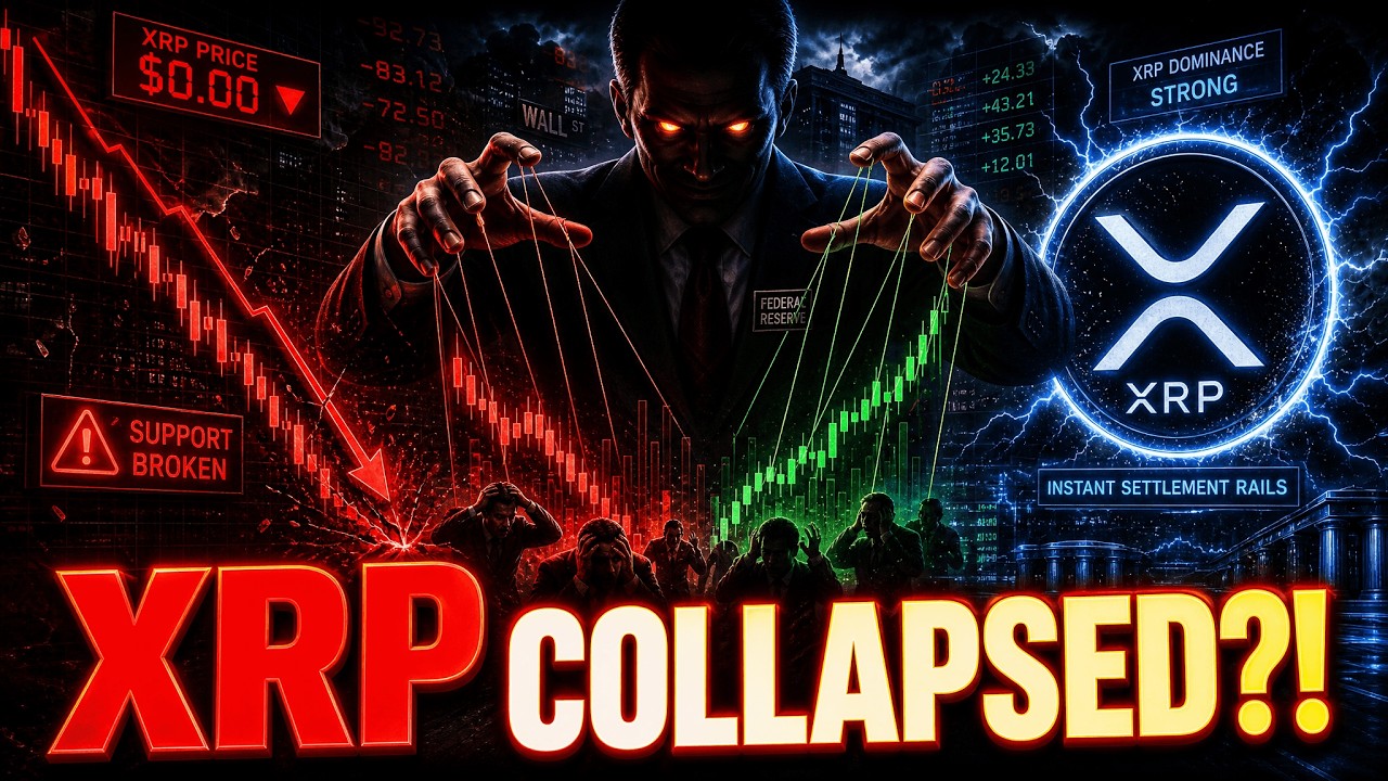 XRP JUST COLLAPSED! HERE IS WHAT'S REALLY HAPPENING...