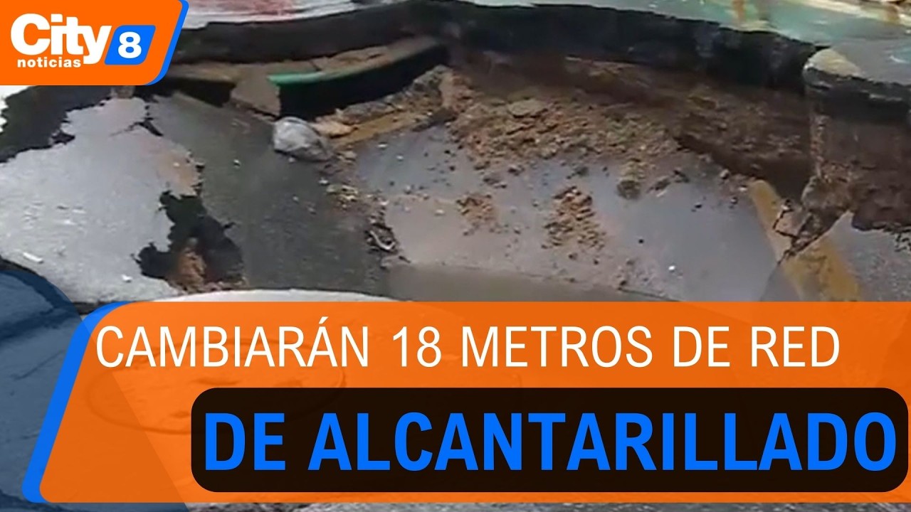 Socavón en Suba: obras de reparación tardarían hasta 30 días | CityTv