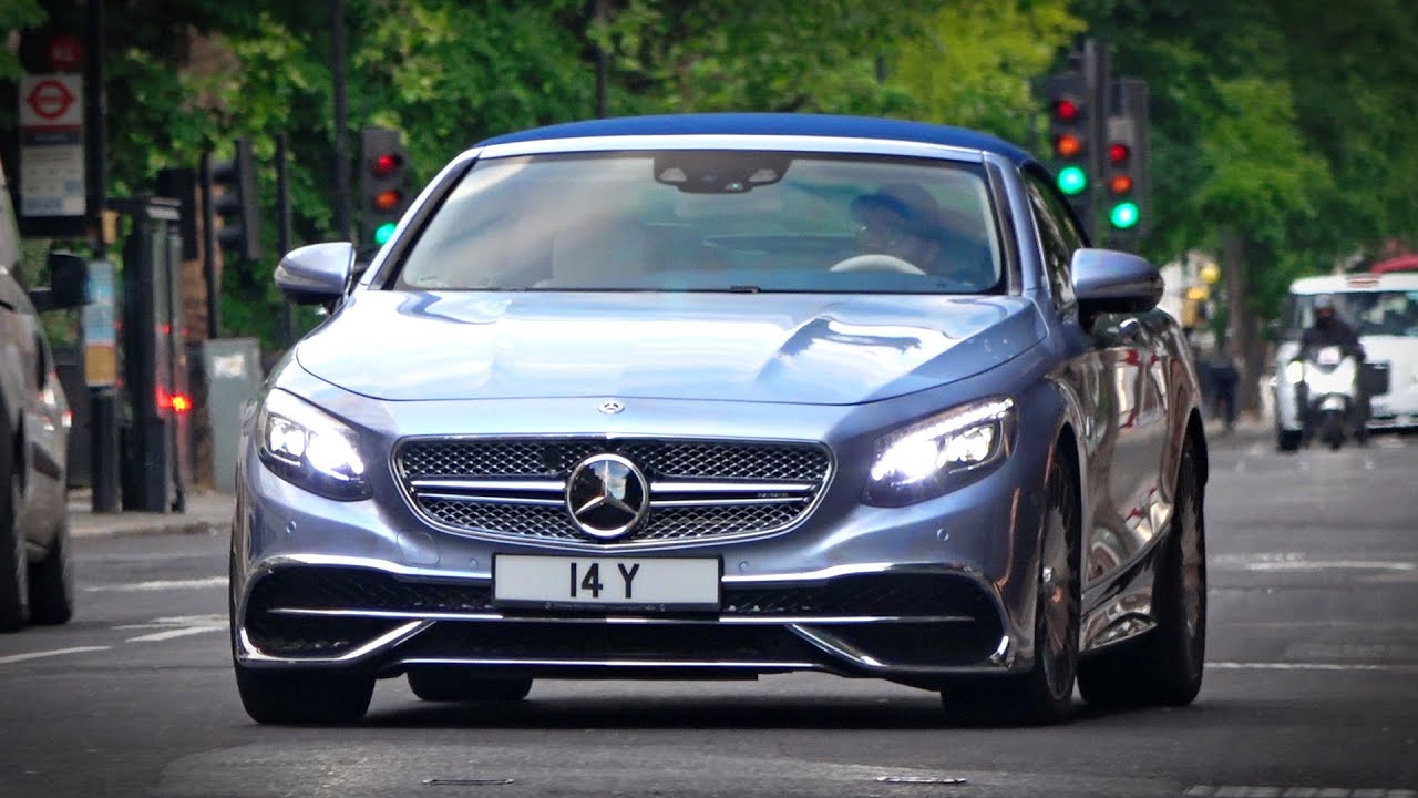 The $350,000 Mercedes Maybach S650 Cabriolet A217 spotted in London
