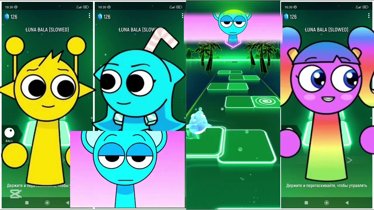 Crazy Tiles Hop Gameplay – Sprunki Edition!❤️‍🔥😃