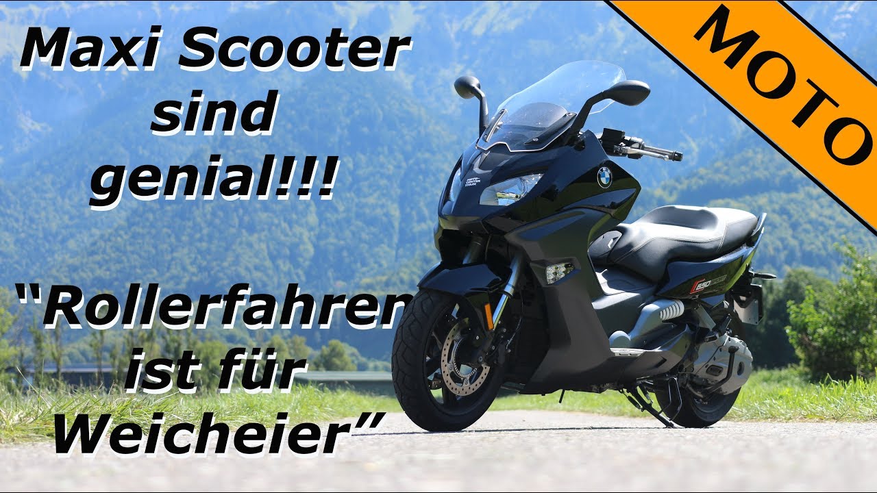 Maxi-Scooter sind genial oder 