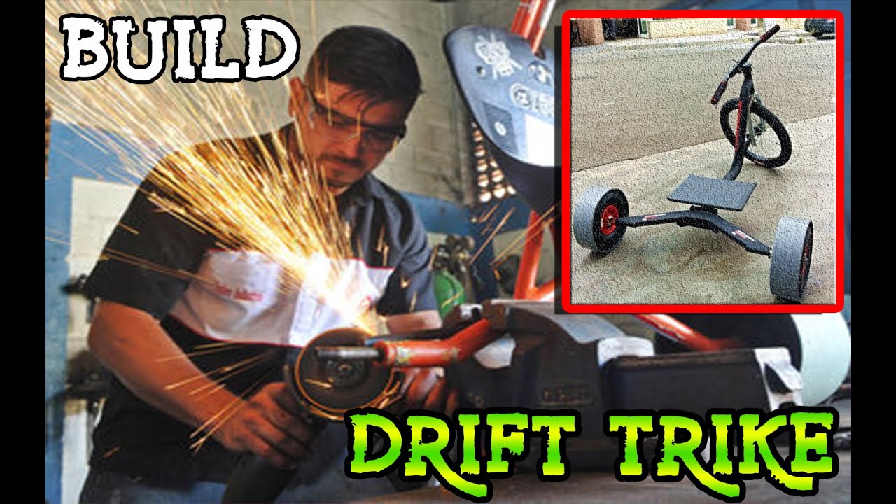 TUTORIAL Como Hacer Un Drift Trike | Build Trike Drift | 2016
