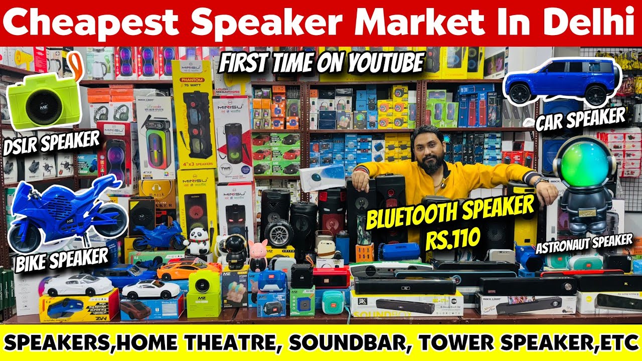 Cheapest Bluetooth Speaker in Delhi| Speaker Only Rs.110/-| Portable Speaker,Home theatre, Sound Bar