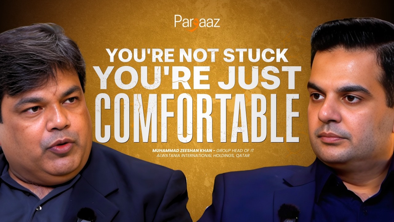 Here’s the Real Difference Between Being Stuck and Comfortable | Parvaaz With Muhammad Zeeshan Khan