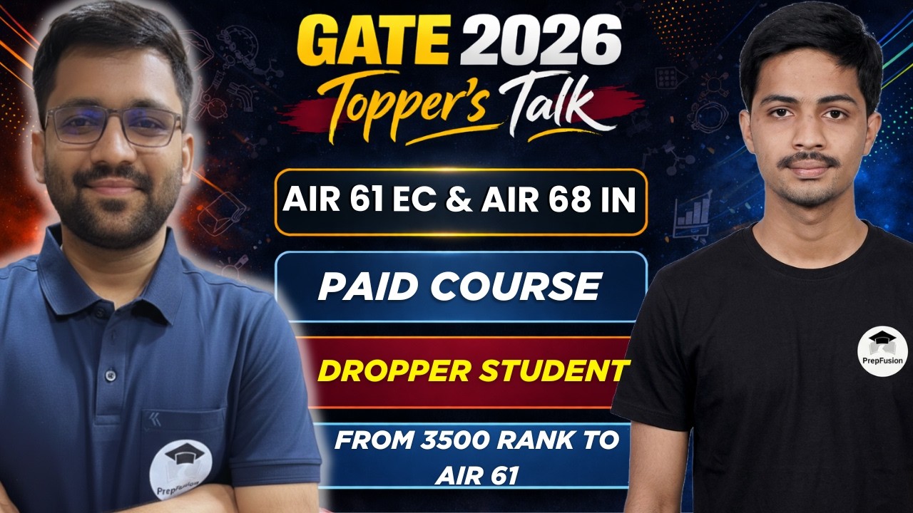 Интервью с рейтинговыми игроками GATE 2026 || AIR 61 ECE, AIR 68 IN || ПрепФьюжн