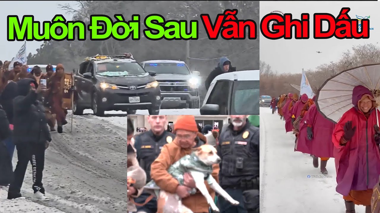 Muôn Đời Sau Vẫn Ghi Dấu Những Giây Phút Này! Walk For Peace