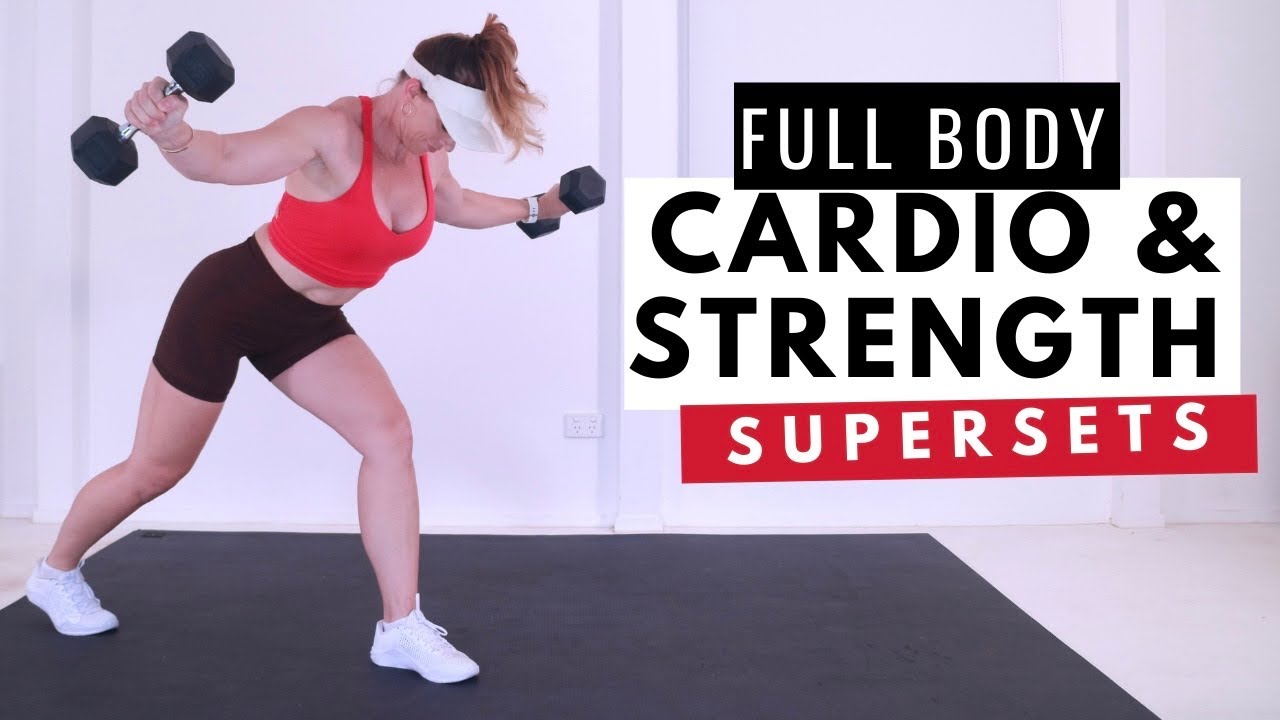 STRENGTH & CARDIO SUPERSETS HIIT - Strength and Fat Blaster Workout