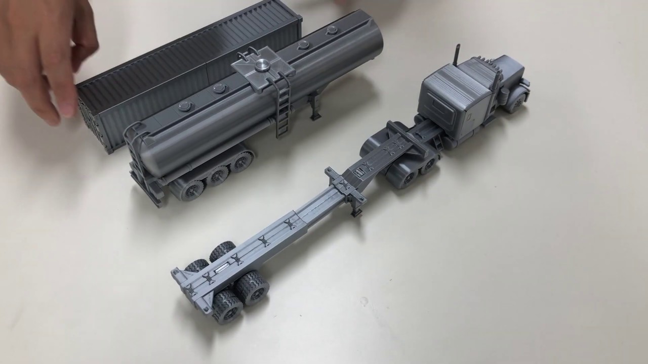 Foldable fuel tank for Foldable Peterbilt379 ender3