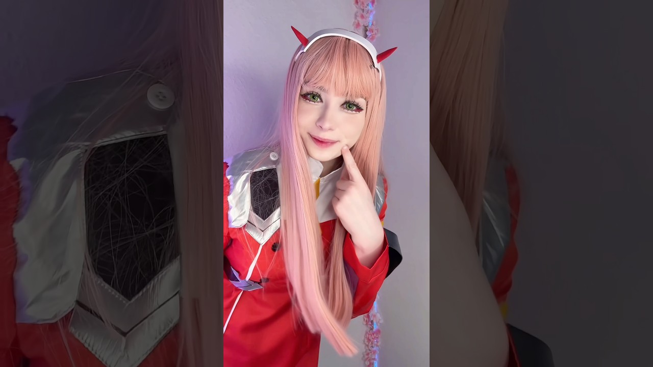 Let&rsquo;s remember this trend 😍 #cosplay #zerotwo #darlinginthefranxx #02 #dance #anime #tiktok #shorts