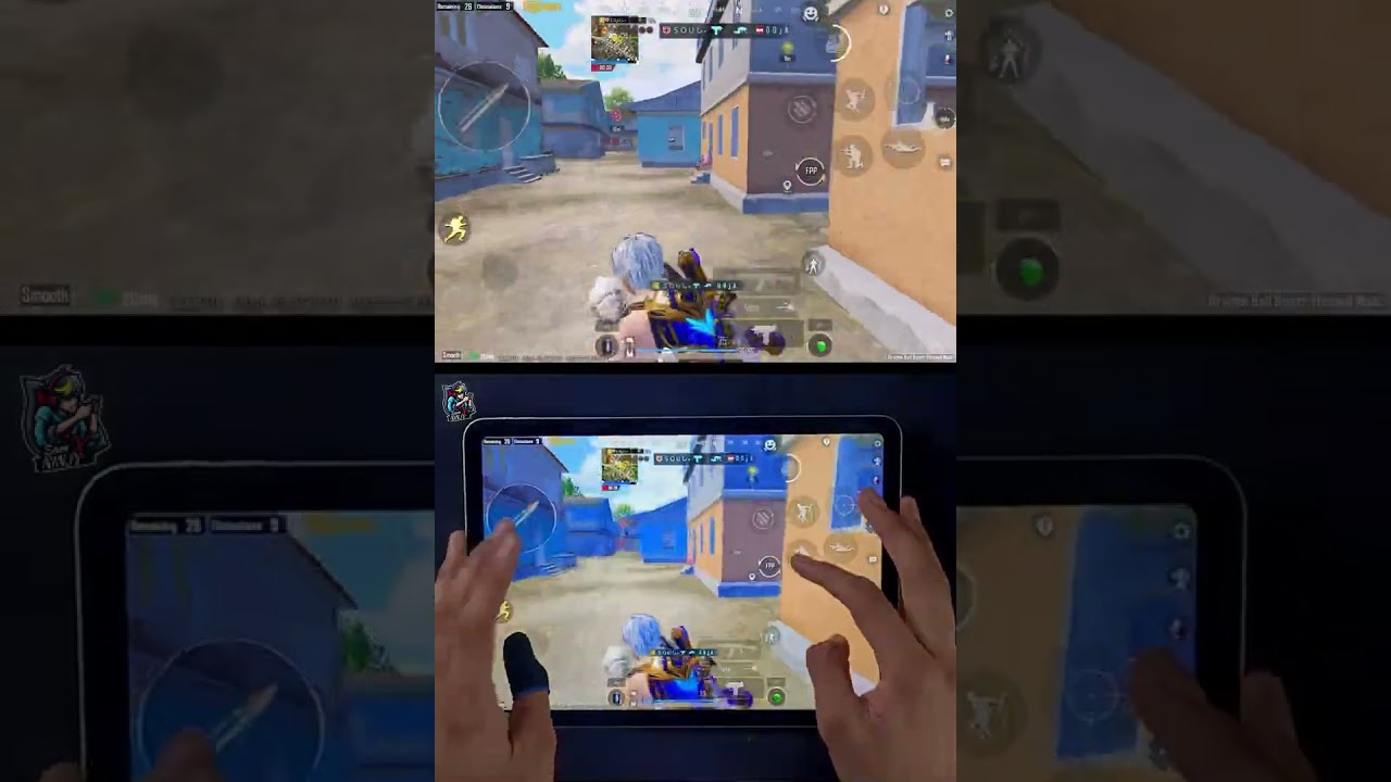 IPad Air 4 (2020) 6 Fingers Claw Handcam | PUBG MOBILE #pubg #ipadair4