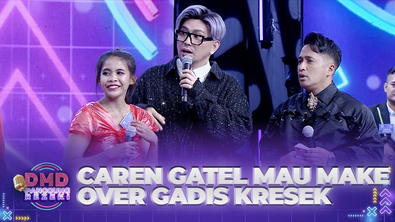 KOCAK!! Ada Peserta Pake Baju Kresek Caren Gatel Mau Make Over | DMD PANGGUNG REZEKI