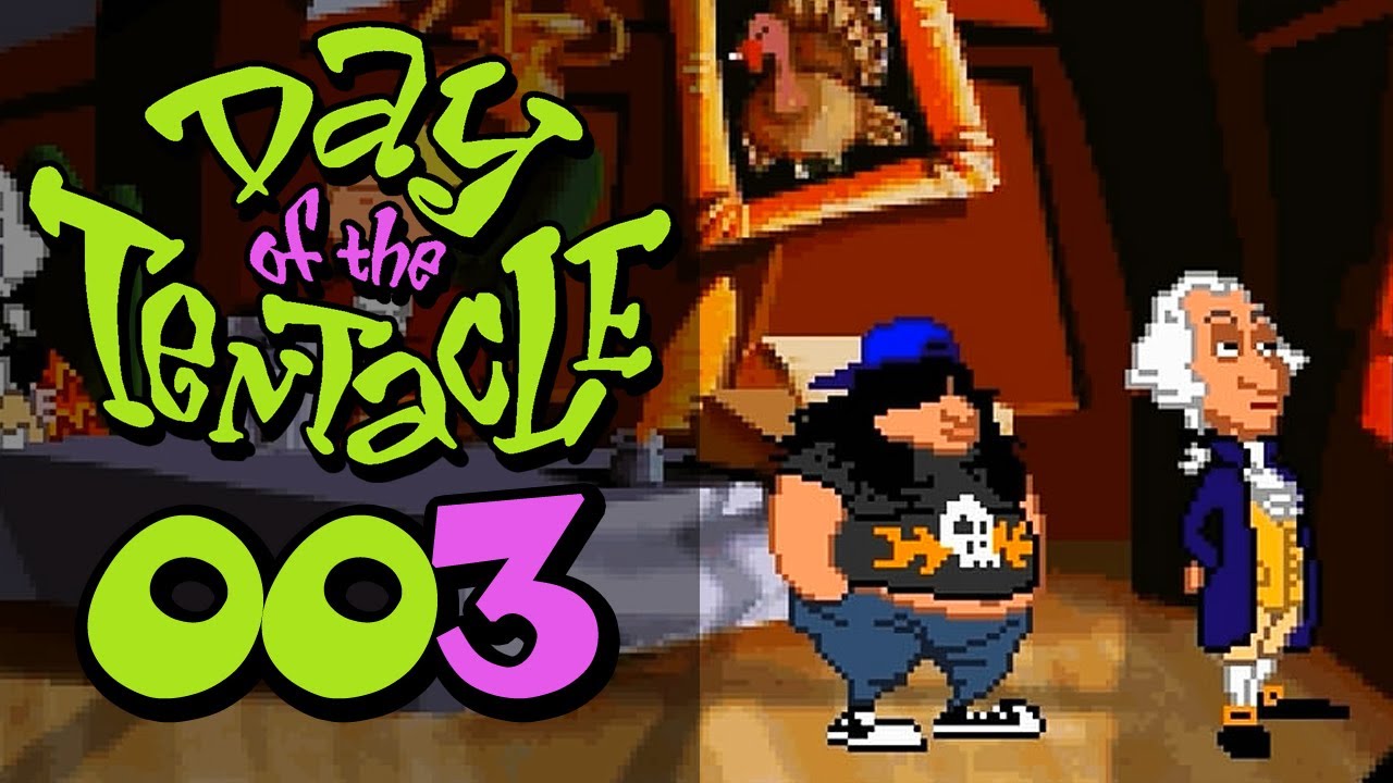 Let's Retro Day of the Tentacle #003 [Deutsch] [HD] - Herr George und Herr Red